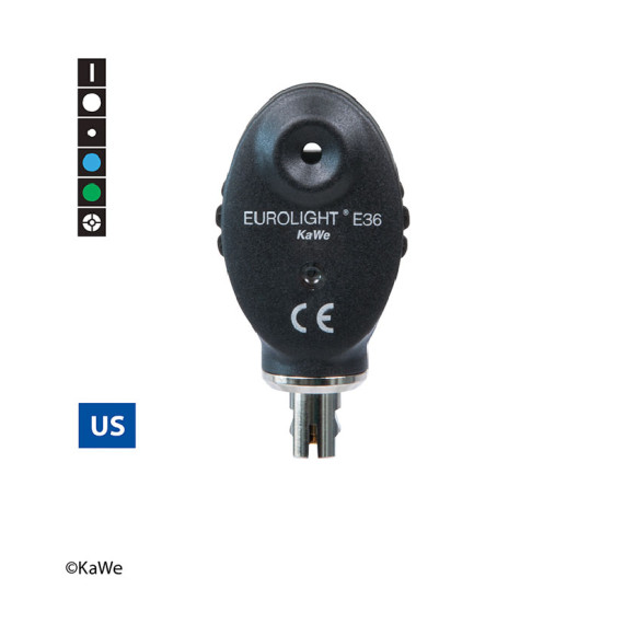 KaWe EUROLIGHT E36, 2,5 В головка офтальмоскопа, США версия купить в Минске